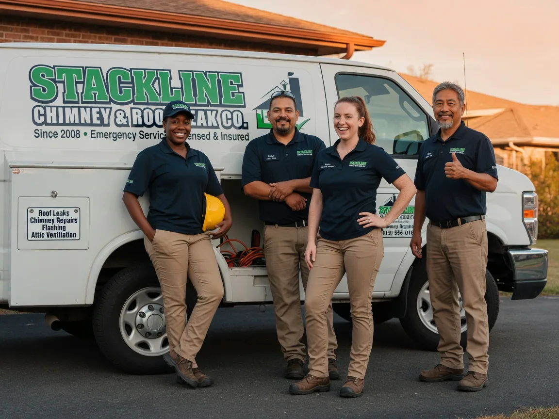 Chimney flashing repair company in Florien, LA
